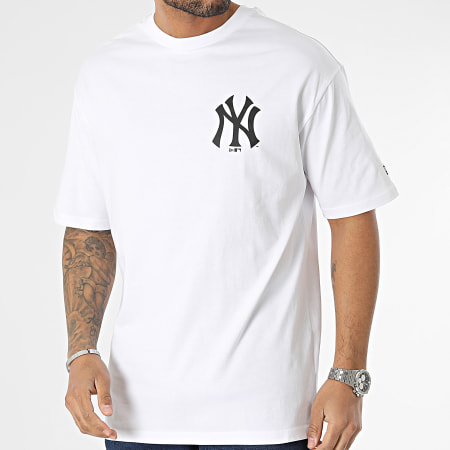 NEW ERA NEW YORK YANKEES MLB FLORAL GRAPHIC BLACK OVERSIZED T-SHIRT 60332266