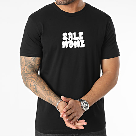 Sale Môme Paris - Tee Shirt Lapin Graffiti Noir