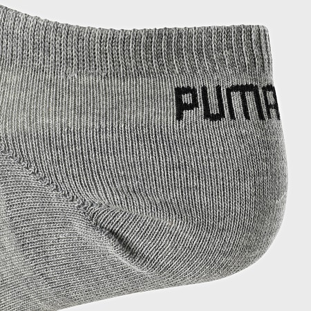 Puma - Lot De 6 Paires De Chaussettes 701219578 Blanc Noir Gris Chiné