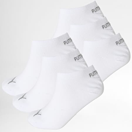 Puma - Lote de 6 pares de calcetines 701219578 Blanco