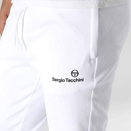 Sergio Tacchini - Doret 40108 Pantaloni da jogging bianchi