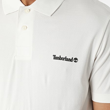 Timberland - Polo manica corta A6879 Bianco