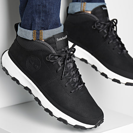 Timberland - Sneakers Windsor Trail Mid A5TXG in nabuk nero