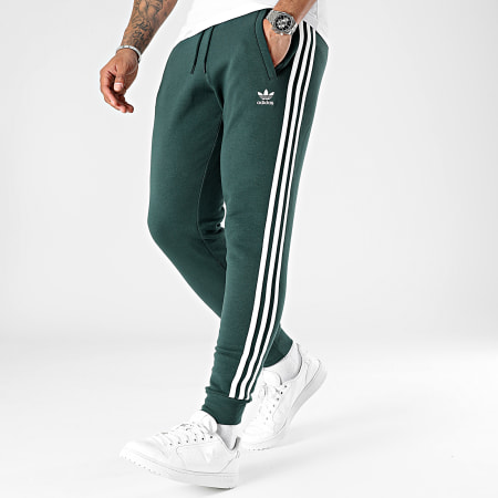 Adidas Originals - Lot De 2 Pantalons Jogging A Bandes GN3458 HK7299 Noir Vert