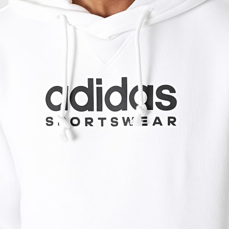 Adidas Originals - Tutti IC9781 Felpa con cappuccio bianco