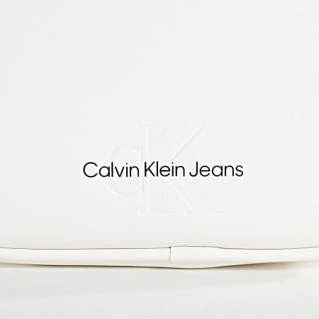 Calvin Klein - Sac A Main Femme Sculpted 0564 Blanc
