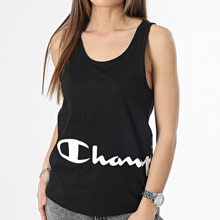 Champion - Camiseta de tirantes para mujer 116116 Negro