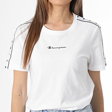 Champion - Camiseta de tirantes para mujer 116146 Blanco