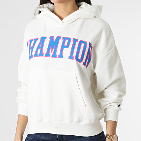 Champion - Sweat Capuche Femme 116079 Blanc