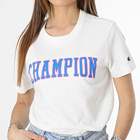 Champion - Maglietta da donna 116084 Bianco