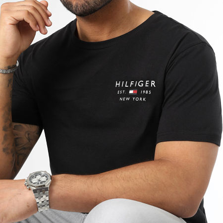 Tommy Hilfiger - Camiseta Brand Love Small Logo 0033 Negro