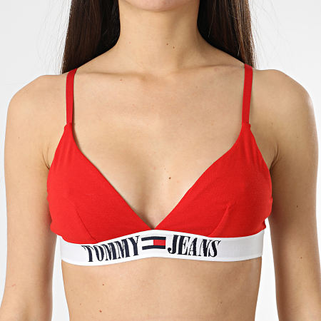 Tommy Jeans - Sujetador de mujer 4256 Rojo