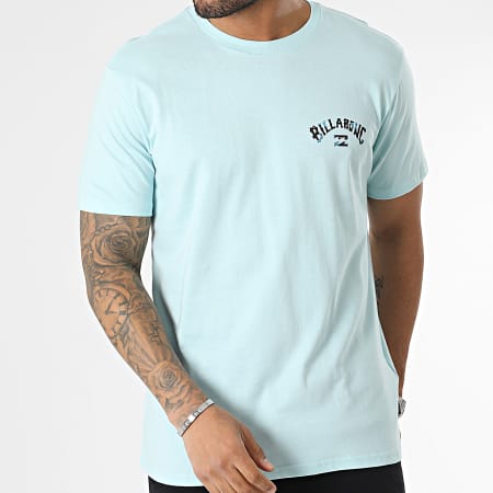 Billabong - Camiseta Arch Fill Azul claro
