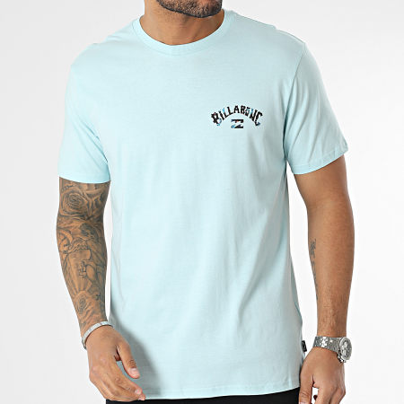 Billabong - Camiseta Arch Fill Azul claro