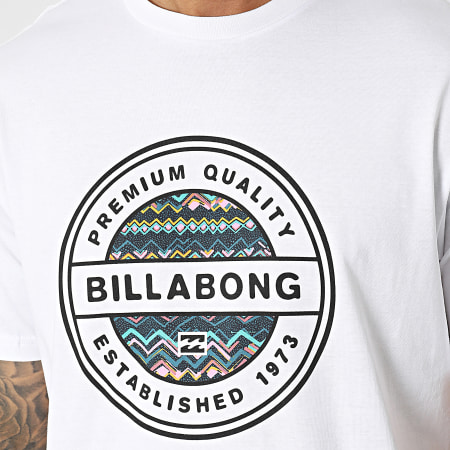 Billabong - Maglietta Rotor Fill Bianco