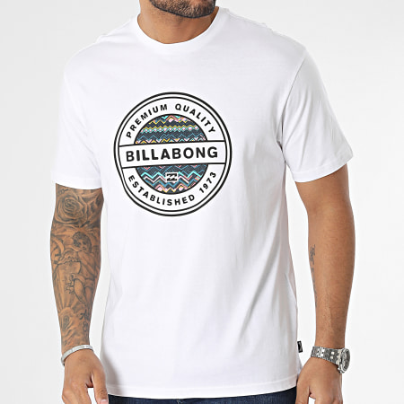 Billabong - Tee Shirt Rotor Fill Blanc