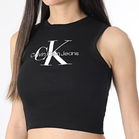 Calvin Klein - Camiseta de tirantes para mujer 1521 Negro