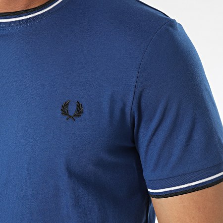 Fred Perry - Tee Shirt Twin Tipped M1588 Bleu