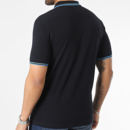 Fred Perry - Polo manica corta Twin Tipped M3600 Navy