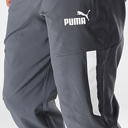 Puma - OM 769587 Pantalones de chándal gris antracita