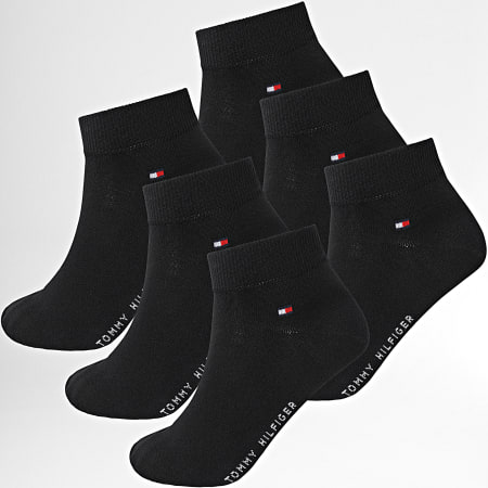 Tommy Hilfiger - Confezione da 6 paia di calzini 701219563 nero