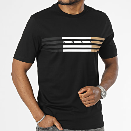 BOSS - Tiburt Camiseta 50485669 Negro