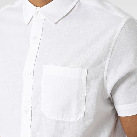Classic Series - Camicia a maniche corte bianca