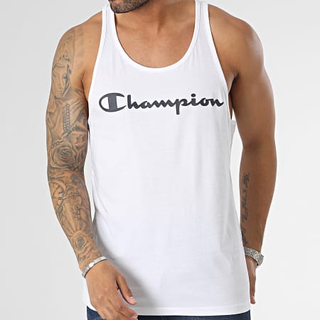 Champion - Camiseta de tirantes 218533 Blanca