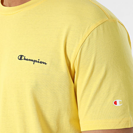 Champion - Tee Shirt 218539 Jaune