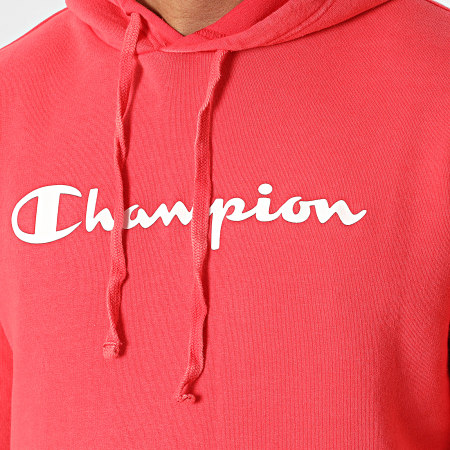 Champion - Sweat Capuche 218600 Rouge