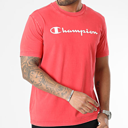 Champion - Tee Shirt 218604 Rouge