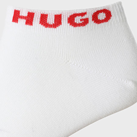 HUGO - Lot De 3 Paires De Chaussettes 50480217 Blanc