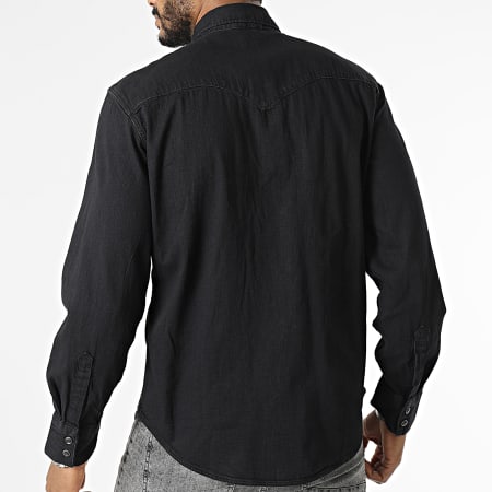 Levi's - Camisa de manga larga 85744 Negro