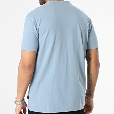 Napapijri - Tee Shirt A4GDR Bleu Clair