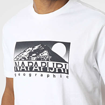 Napapijri - Tee Shirt Quito A4H5E Blanc