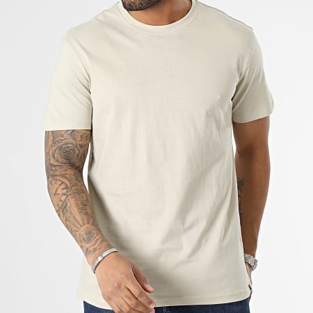 Only And Sons - Tee Shirt Max Life Beige