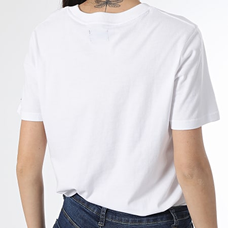 Superdry - Camiseta de mujer Vintage Scripted Infill Camiseta W1011054A Blanca