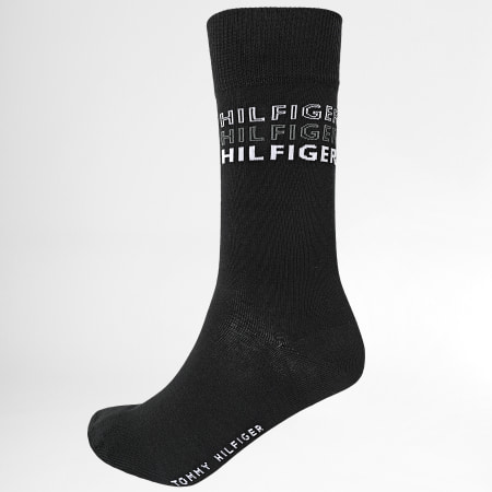Tommy Hilfiger - Set di 4 paia di calzini 701222193 nero grigio erica