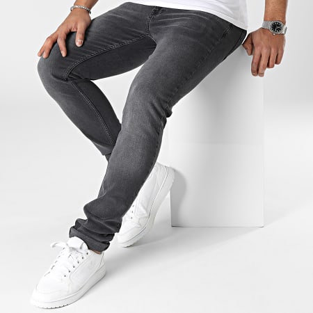 Armita - Jeans slim grigio antracite