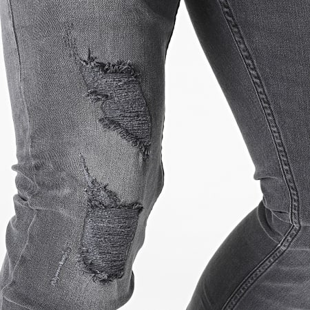 Armita - Jeans slim grigio antracite