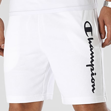 Champion - Pantalones cortos de jogging 218710 Blanco