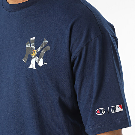 Champion - Camiseta 218923 New York Yankees Azul Marino