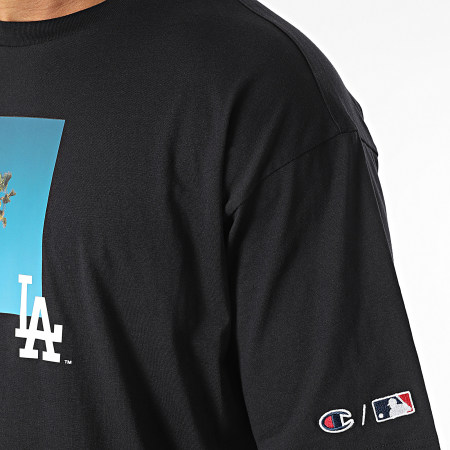 Champion - Camiseta 218924 Los Angeles Dodgers Negro