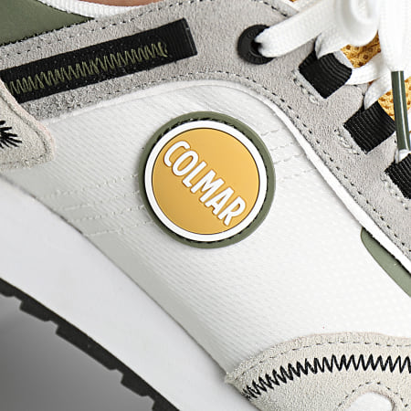 Colmar - Travis Sport Colors 056 Bianco Ocra Verde Militare Sneakers
