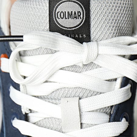 Colmar - Travis Block 008 Navy Orange Light Gray Sneakers