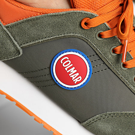 Colmar - Travis Authentic 005 Verde Militare Arancione Sneakers