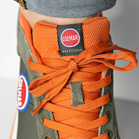 Colmar - Travis Authentic 005 Verde Militare Arancione Sneakers