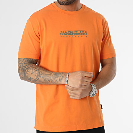 Napapijri - A4GDR Camiseta naranja