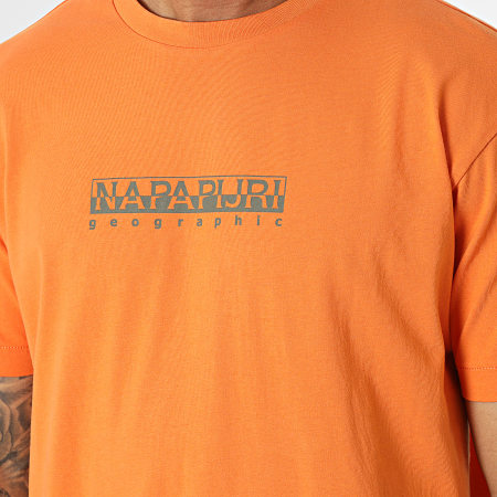 Napapijri - A4GDR Camiseta naranja