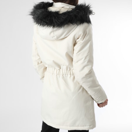Only - Parka Fourrure Femme Iris Fur Winter Beige